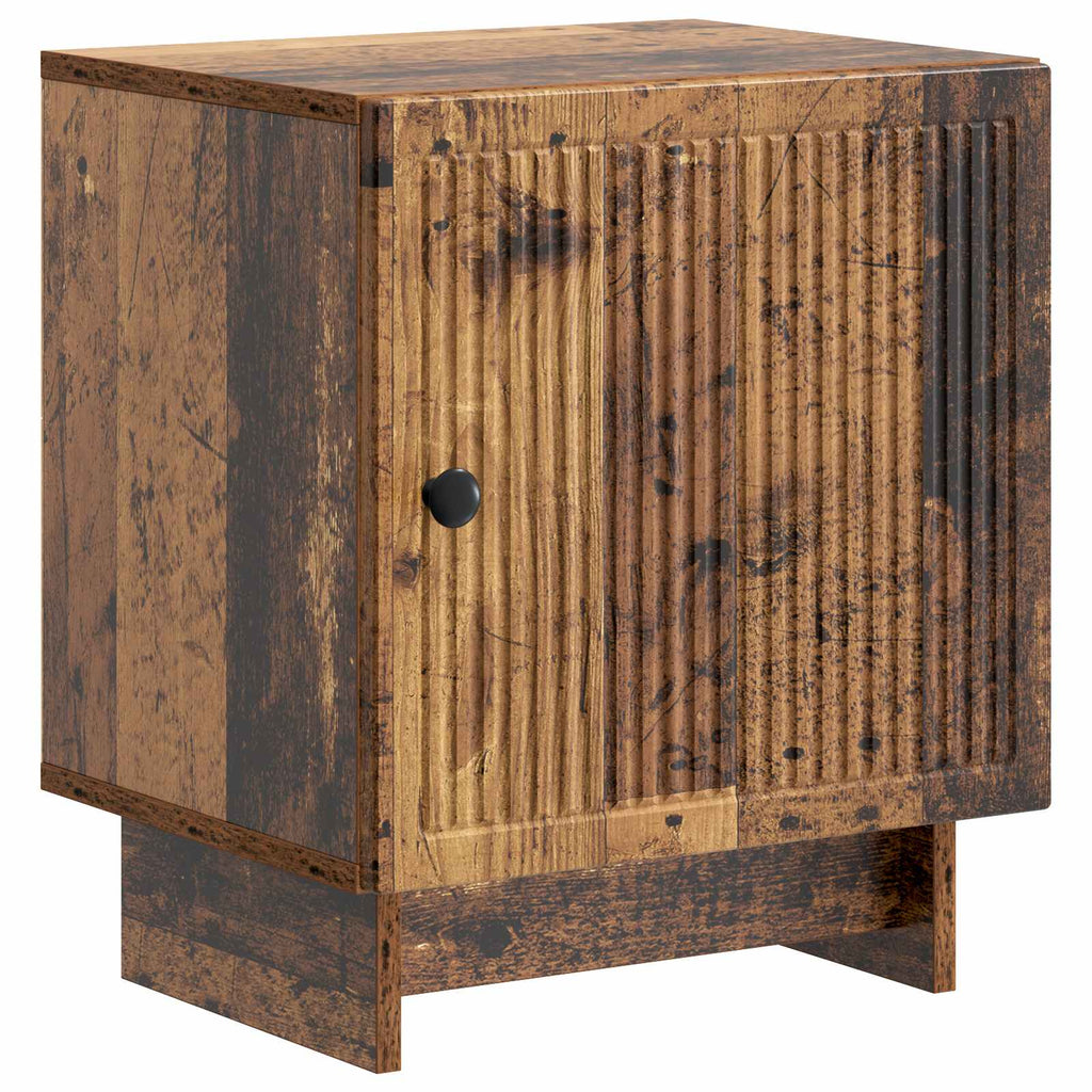 vidaXL Szafka Nocna Stare drewno 43 x 34,5 x 50 cm Drewno inżynieryjne