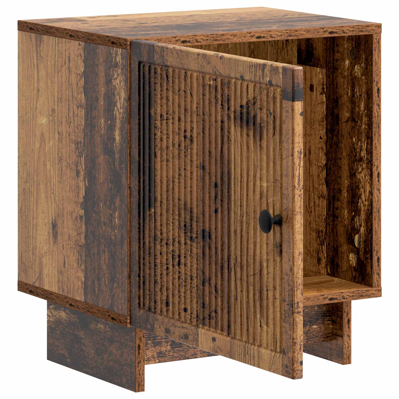 vidaXL Szafka Nocna Stare drewno 43 x 34,5 x 50 cm Drewno inżynieryjne