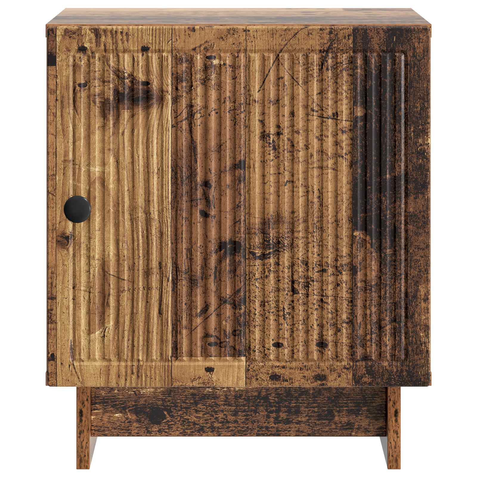 vidaXL Szafka Nocna 2 pcs Stare drewno 43 x 34,5 x 50 cm