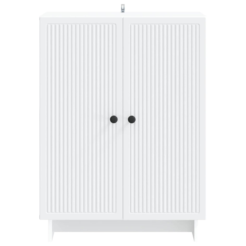 vidaXL Bufet Biały 66 x 34,5 x 90 cm Drewno inżynieryjne