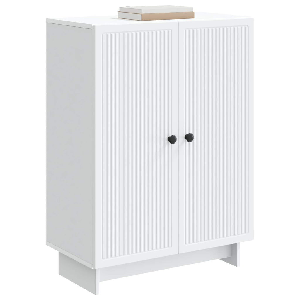 vidaXL Bufet Biały 66 x 34,5 x 90 cm Drewno inżynieryjne