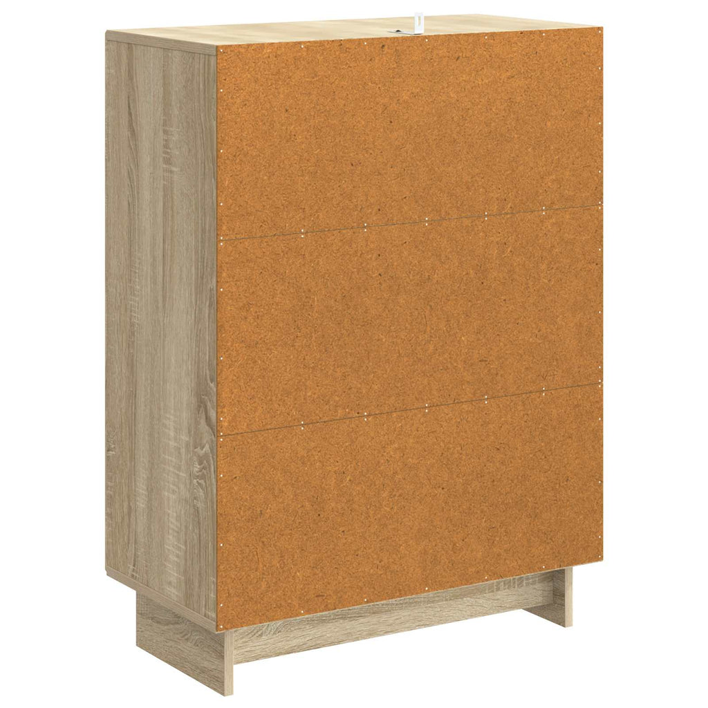vidaXL Bufet dąb Sonoma 66 x 34,5 x 90 cm Drewno inżynieryjne