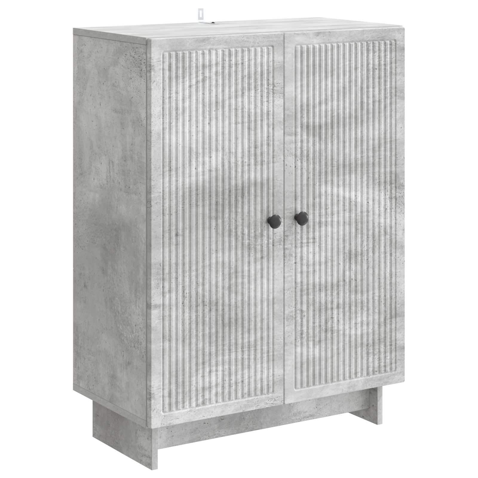 vidaXL Bufet Betonowy szary 66 x 34,5 x 90 cm Drewno inżynieryjne