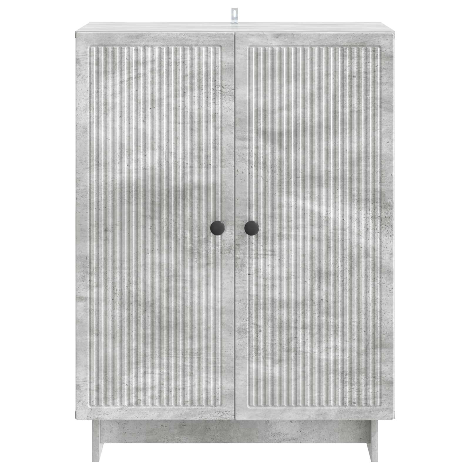 vidaXL Bufet Betonowy szary 66 x 34,5 x 90 cm Drewno inżynieryjne