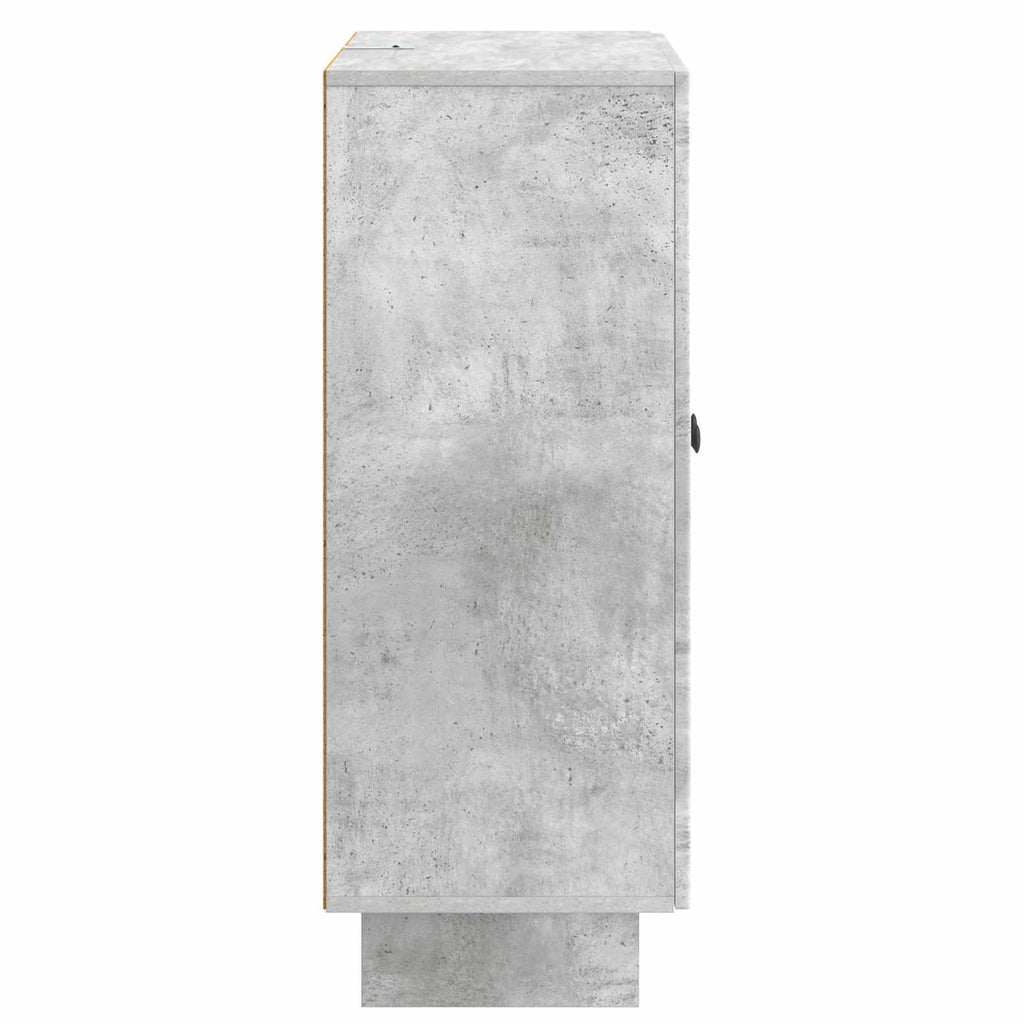 vidaXL Bufet Betonowy szary 66 x 34,5 x 90 cm Drewno inżynieryjne