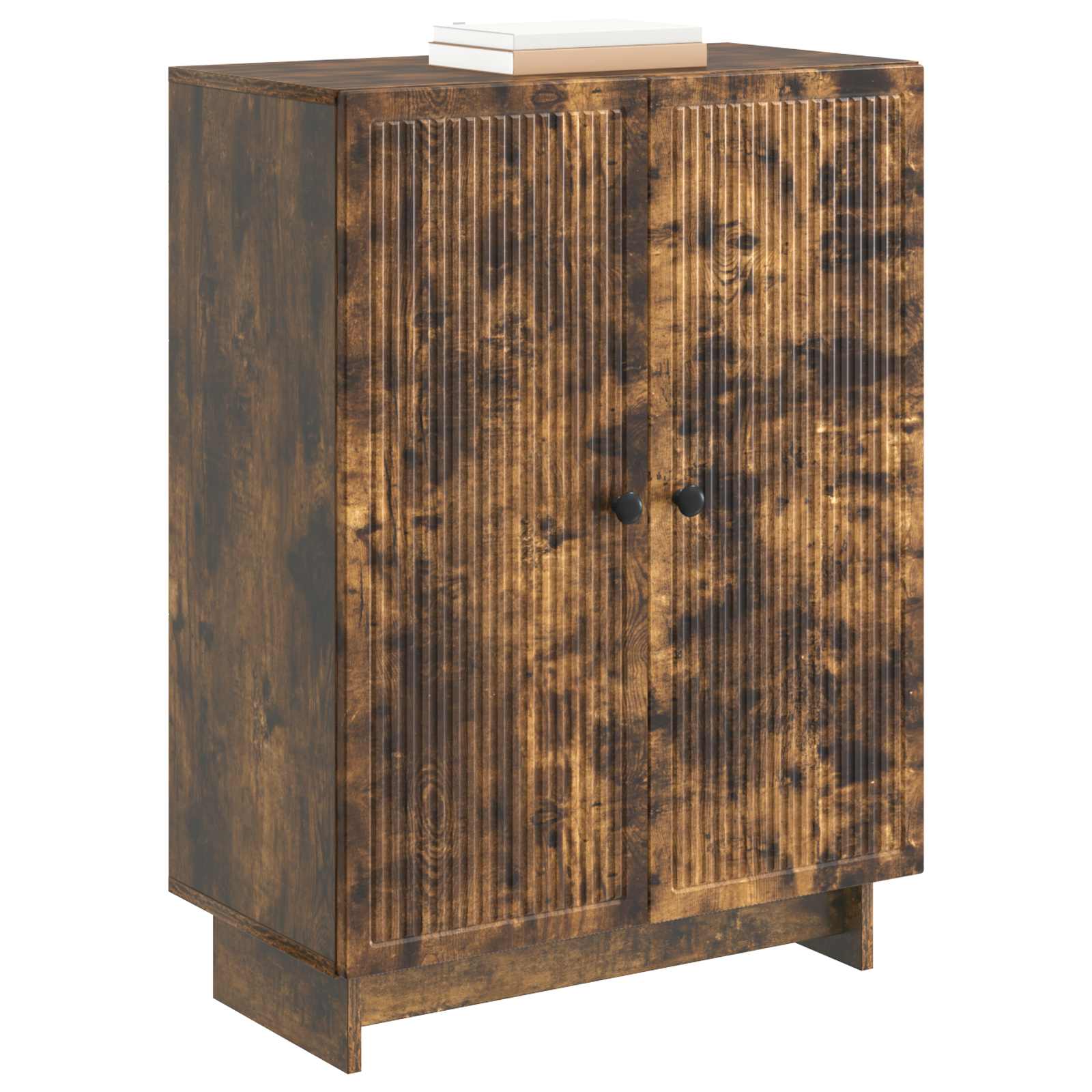 vidaXL Bufet Dąb wędzony 66 x 34,5 x 90 cm Drewno inżynieryjne