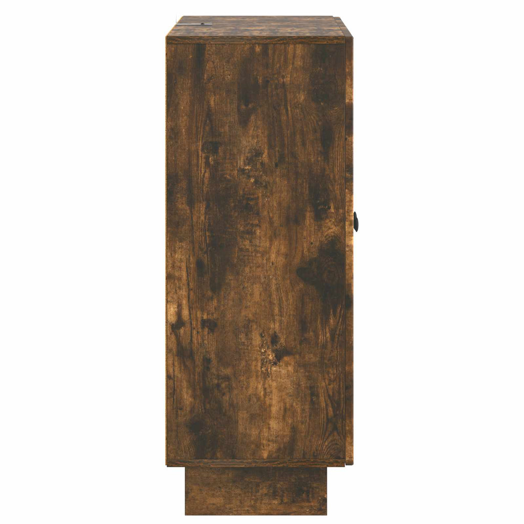 vidaXL Bufet Dąb wędzony 66 x 34,5 x 90 cm Drewno inżynieryjne