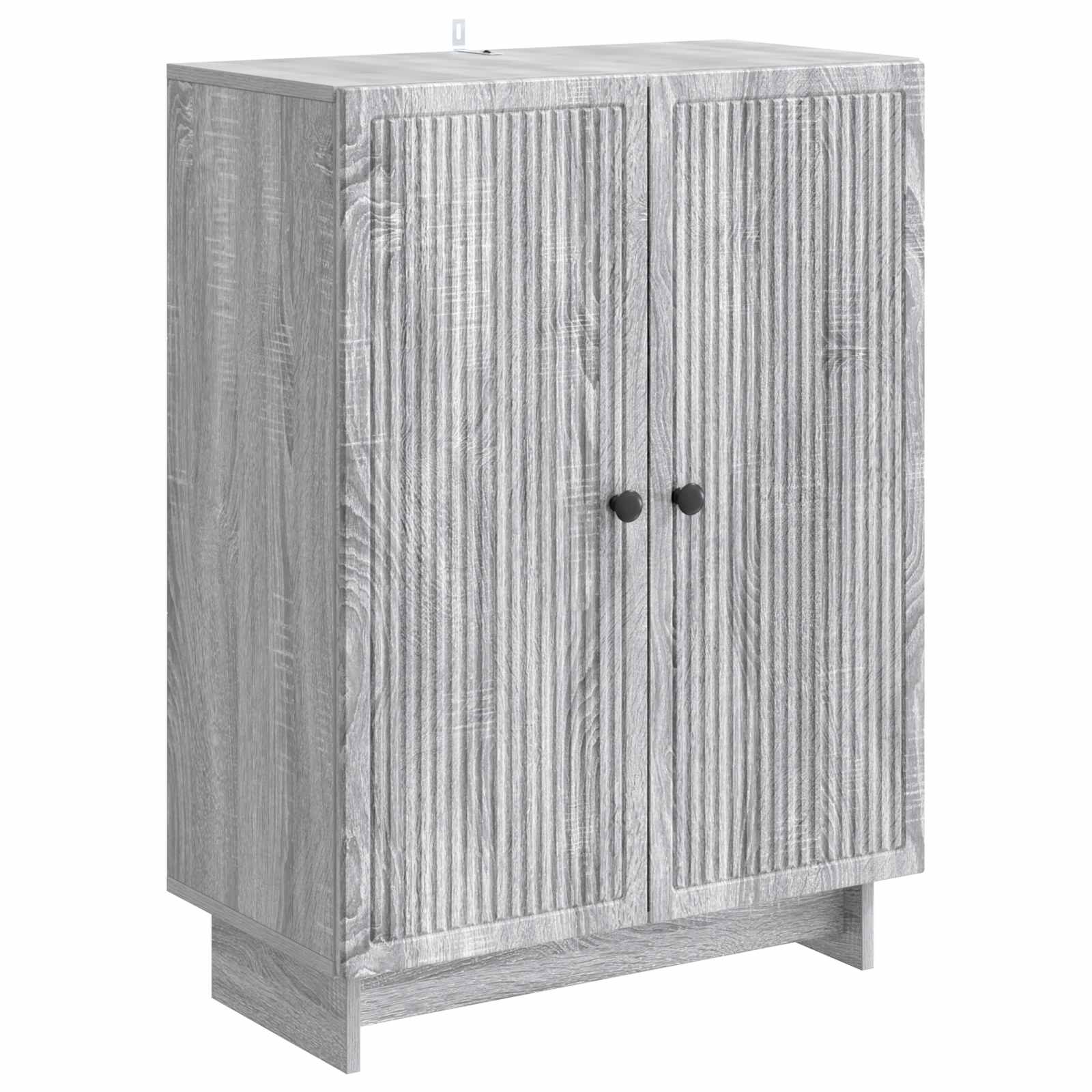 vidaXL Bufet Szary Sonoma 66 x 34,5 x 90 cm Drewno inżynieryjne