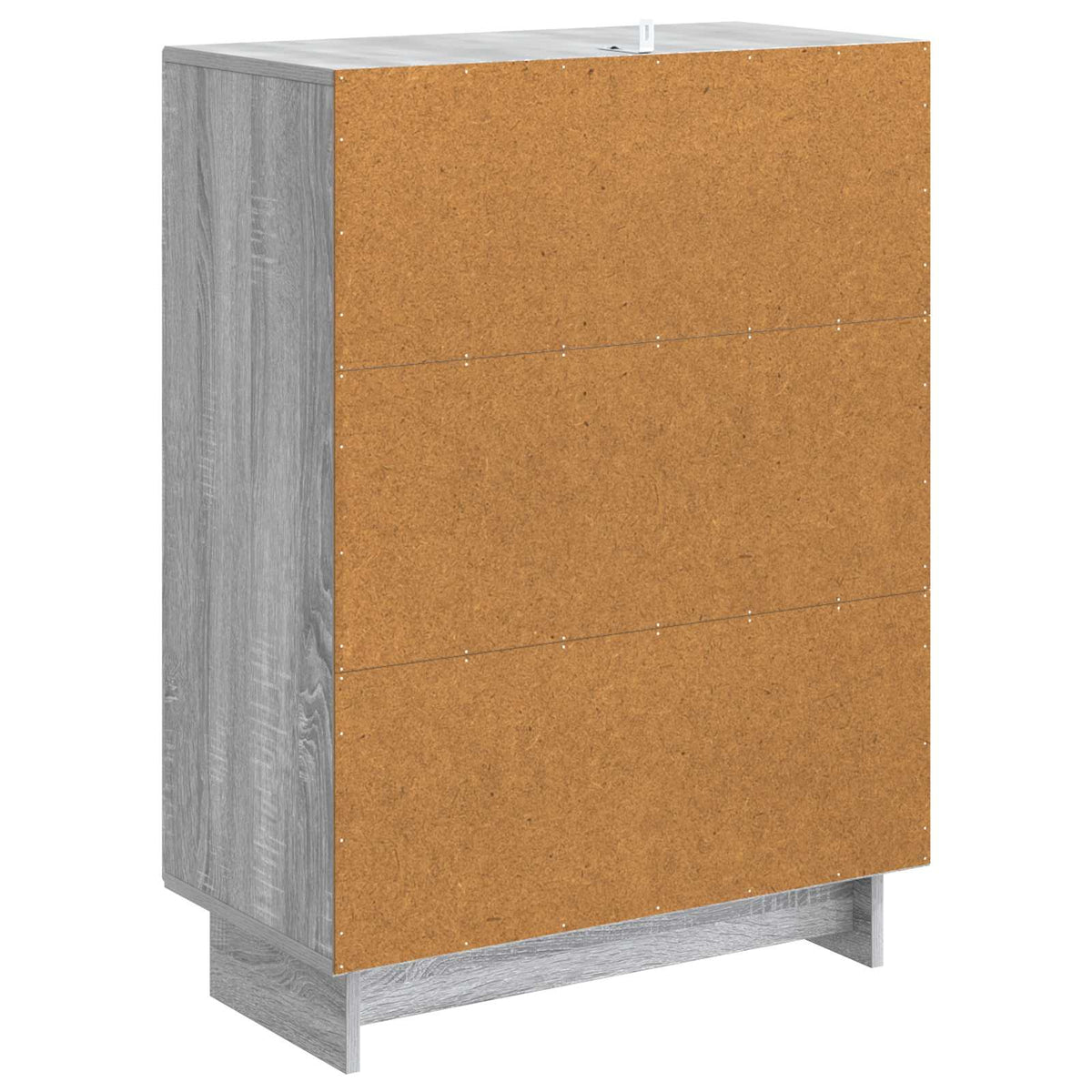 vidaXL Bufet Szary Sonoma 66 x 34,5 x 90 cm Drewno inżynieryjne