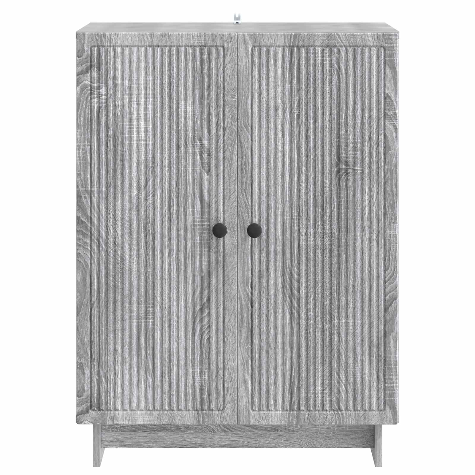 vidaXL Bufet Szary Sonoma 66 x 34,5 x 90 cm Drewno inżynieryjne