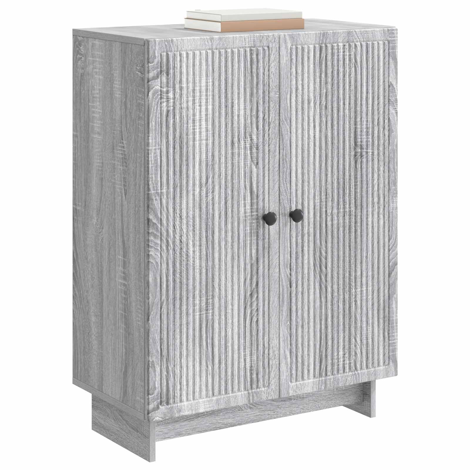 vidaXL Bufet Szary Sonoma 66 x 34,5 x 90 cm Drewno inżynieryjne
