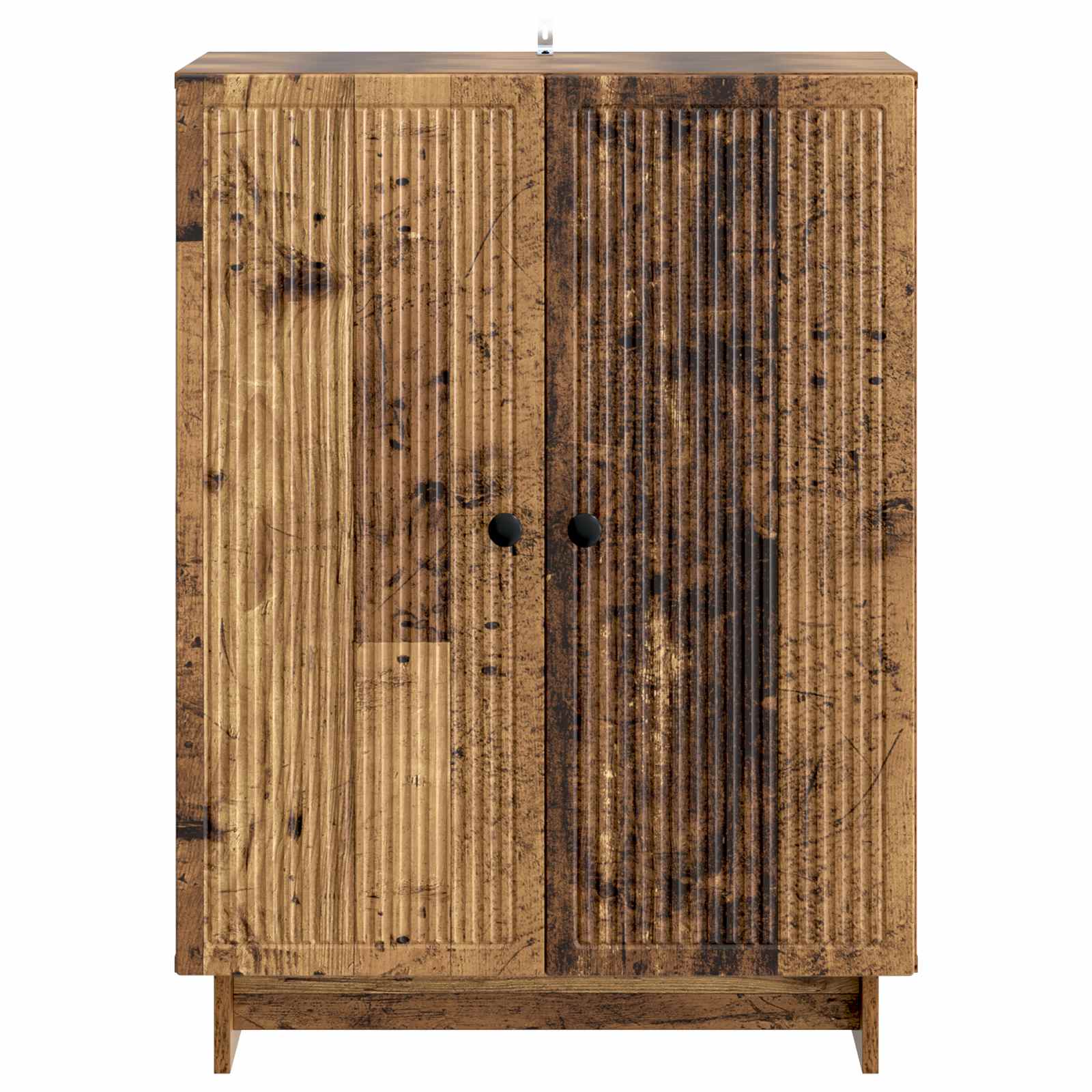 vidaXL Bufet Stare drewno 66 x 34,5 x 90 cm Drewno inżynieryjne
