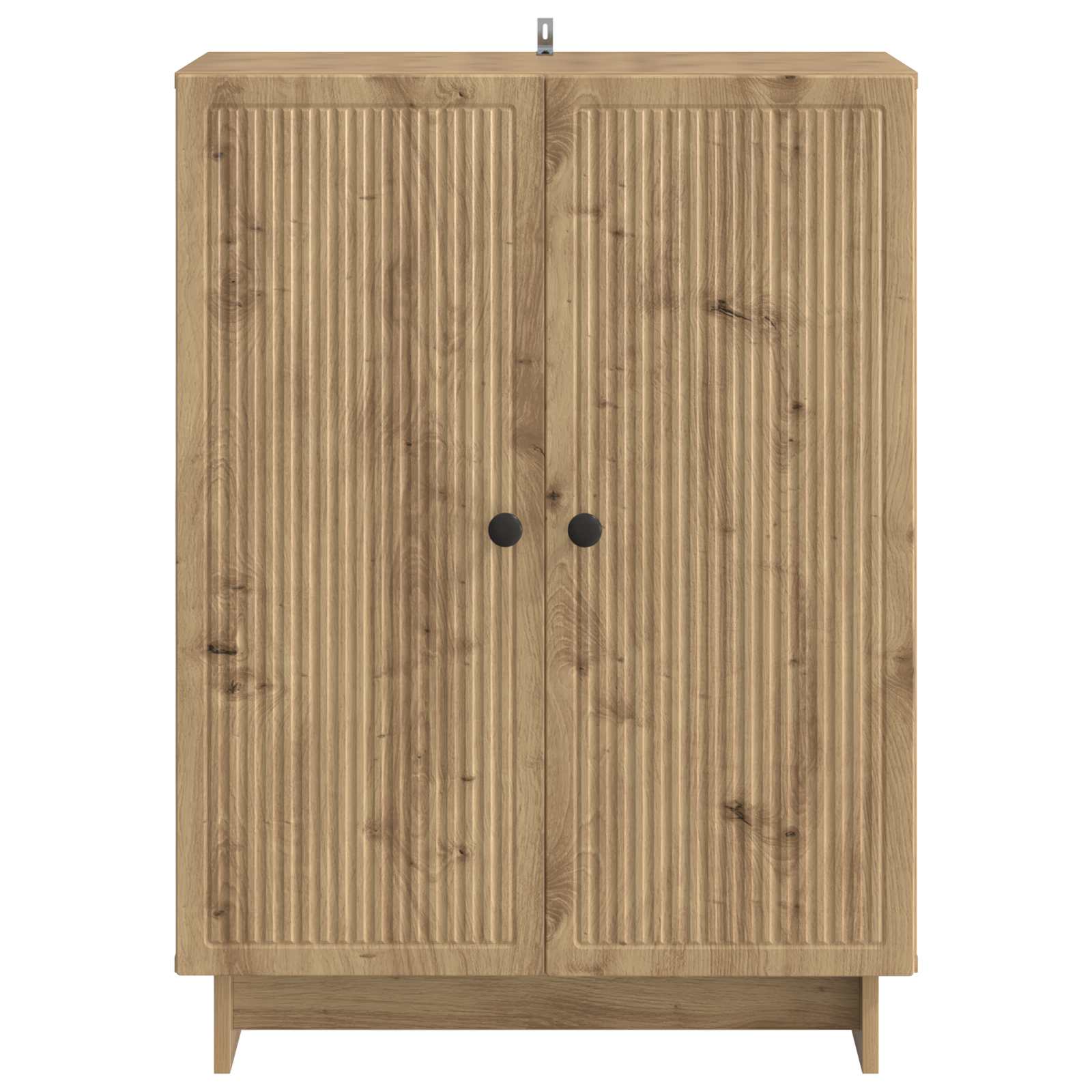 vidaXL Bufet Dąb artisan 66 x 34,5 x 90 cm Drewno inżynieryjne