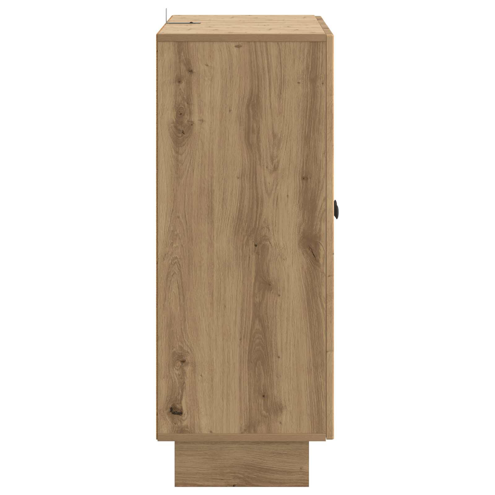 vidaXL Bufet Dąb artisan 66 x 34,5 x 90 cm Drewno inżynieryjne