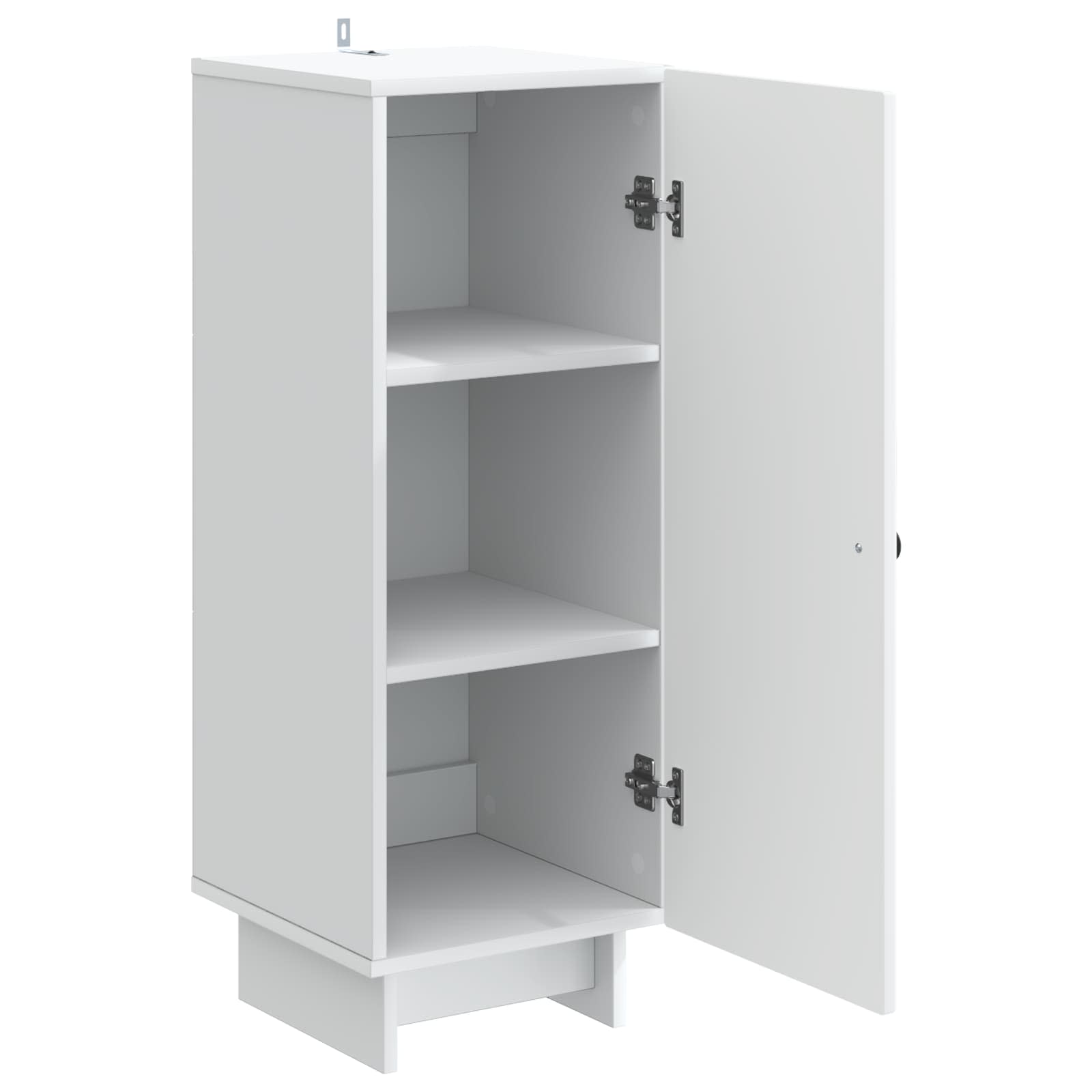 vidaXL Bufet Biały 33 x 34,5 x 90 cm Drewno inżynieryjne