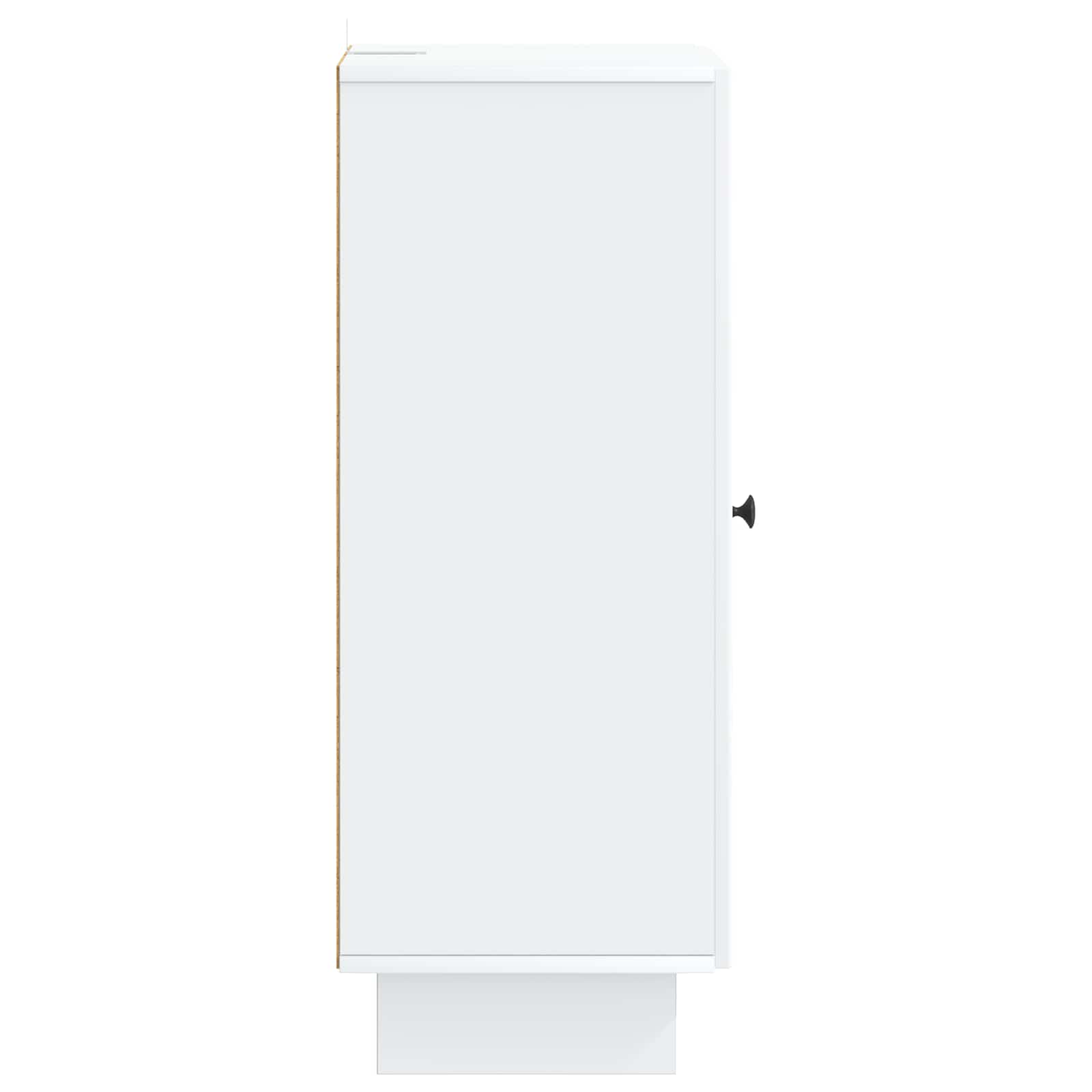 vidaXL Bufet Biały 33 x 34,5 x 90 cm Drewno inżynieryjne