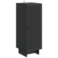 vidaXL Bufet Czarny 33 x 34,5 x 90 cm Drewno inżynieryjne