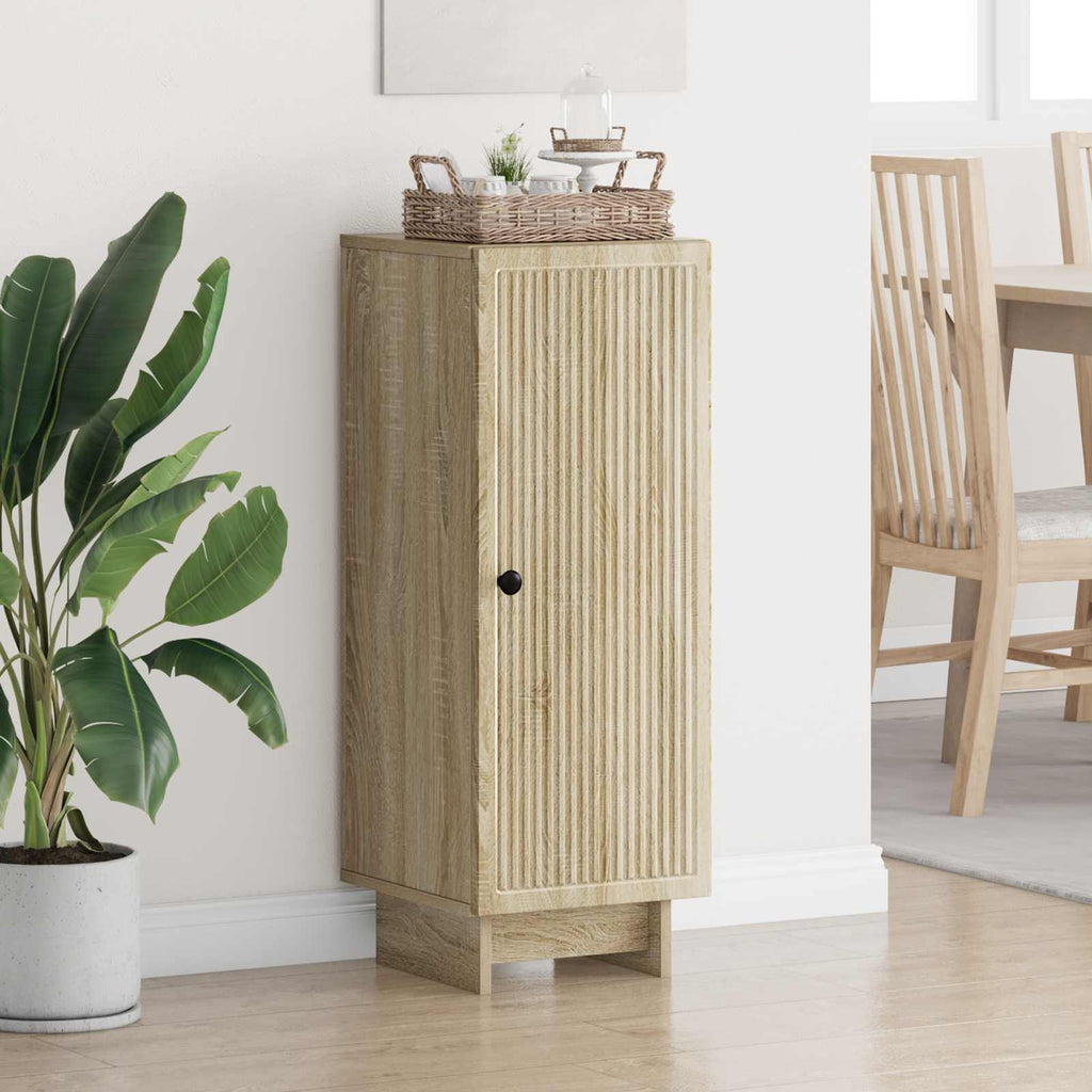 vidaXL Bufet dąb Sonoma 33 x 34,5 x 90 cm Drewno inżynieryjne