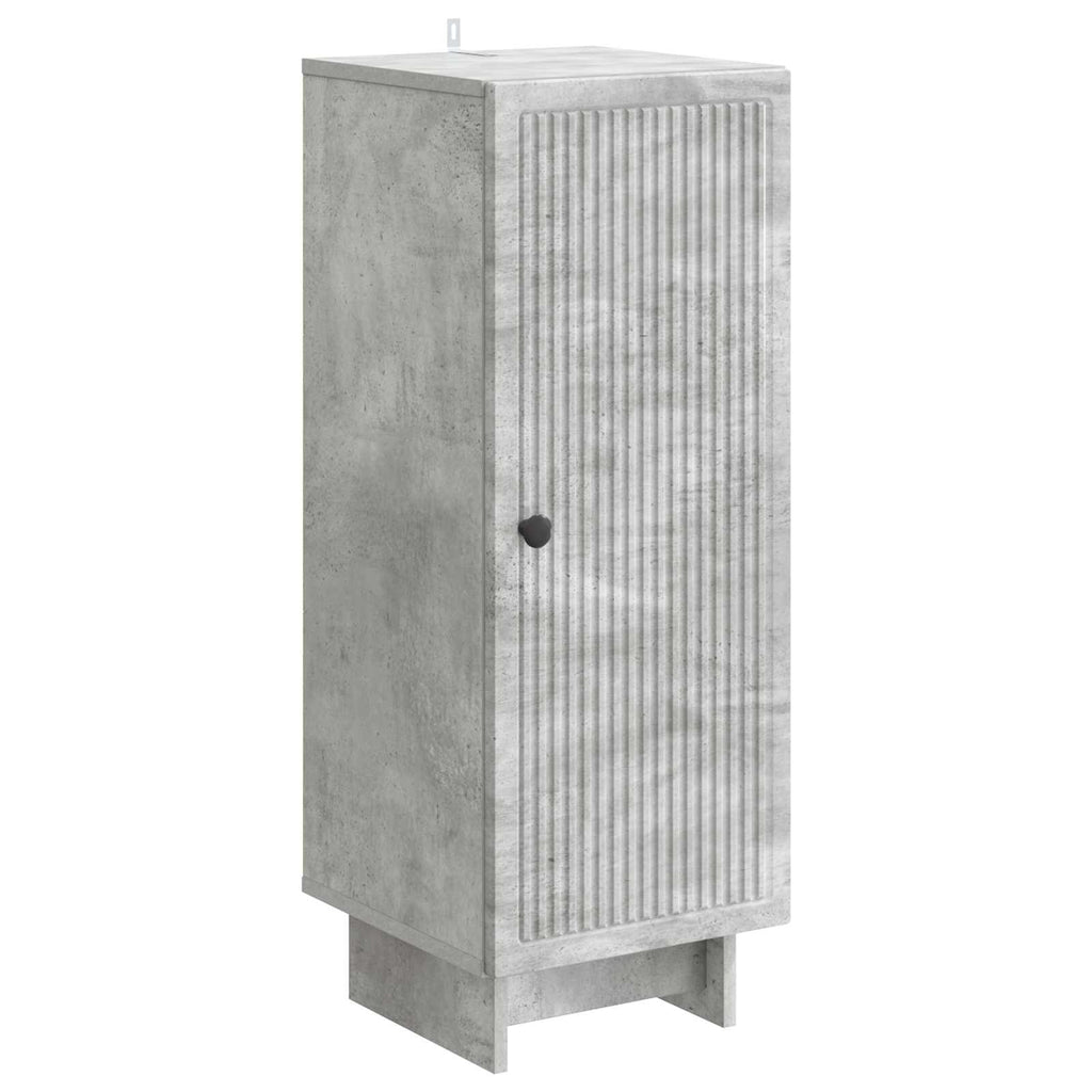 vidaXL Bufet Betonowy szary 33 x 34,5 x 90 cm Drewno inżynieryjne