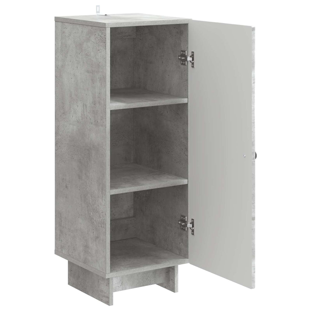 vidaXL Bufet Betonowy szary 33 x 34,5 x 90 cm Drewno inżynieryjne