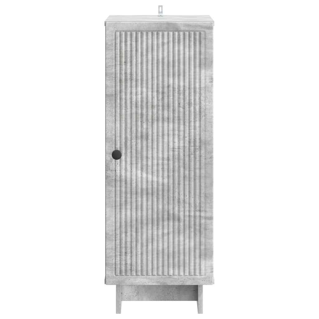 vidaXL Bufet Betonowy szary 33 x 34,5 x 90 cm Drewno inżynieryjne