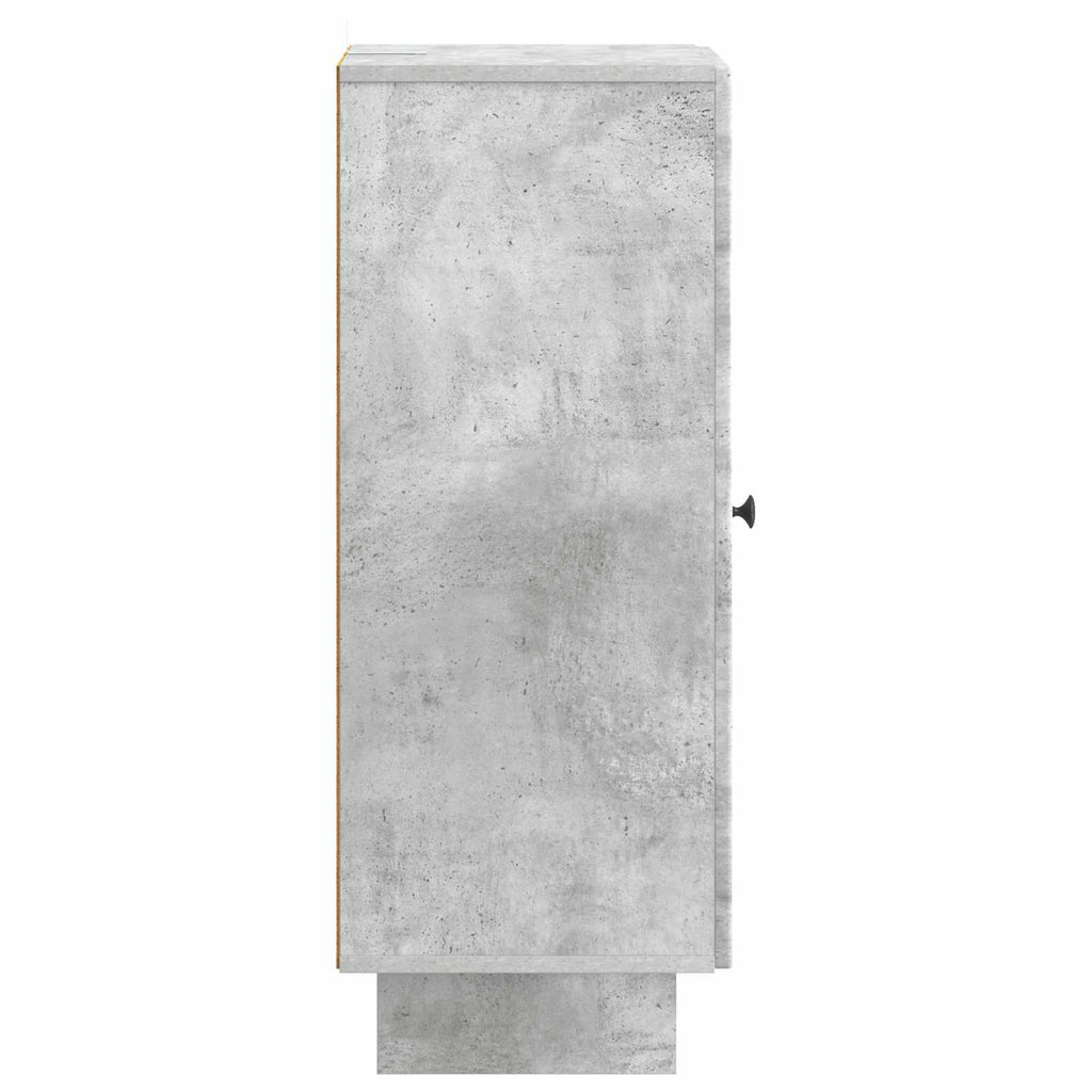vidaXL Bufet Betonowy szary 33 x 34,5 x 90 cm Drewno inżynieryjne