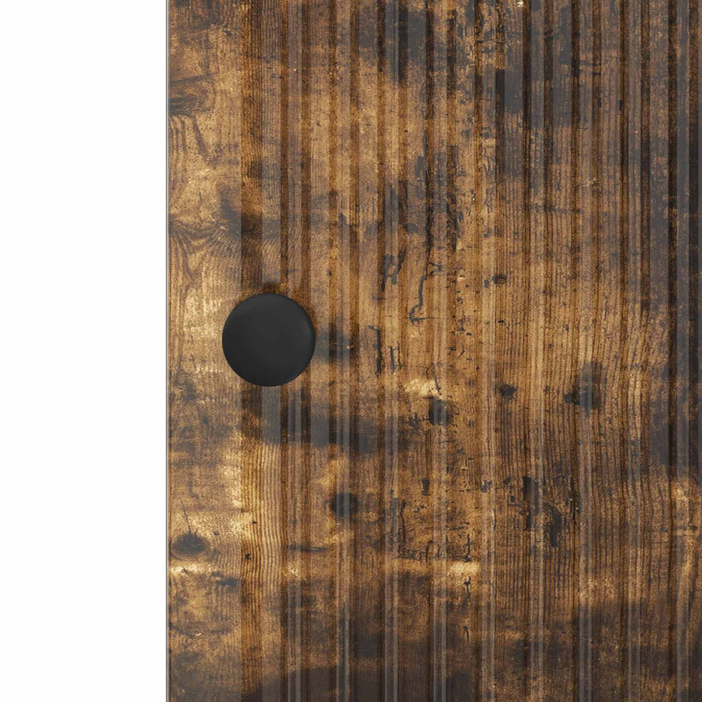 vidaXL Bufet Dąb wędzony 33 x 34,5 x 90 cm Drewno inżynieryjne