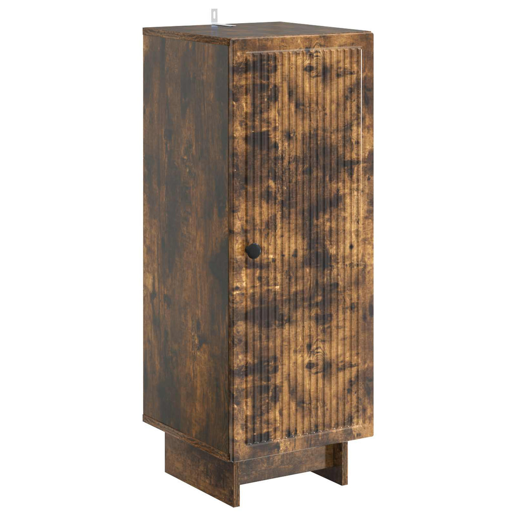 vidaXL Bufet Dąb wędzony 33 x 34,5 x 90 cm Drewno inżynieryjne