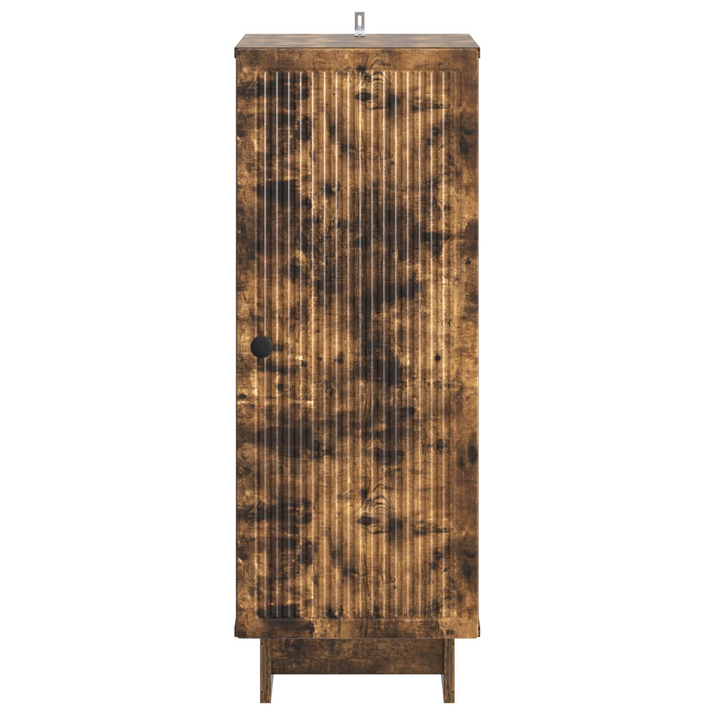 vidaXL Bufet Dąb wędzony 33 x 34,5 x 90 cm Drewno inżynieryjne