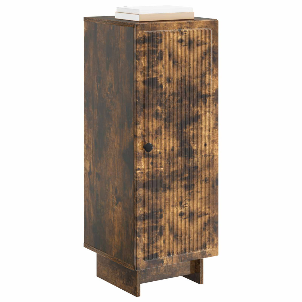 vidaXL Bufet Dąb wędzony 33 x 34,5 x 90 cm Drewno inżynieryjne