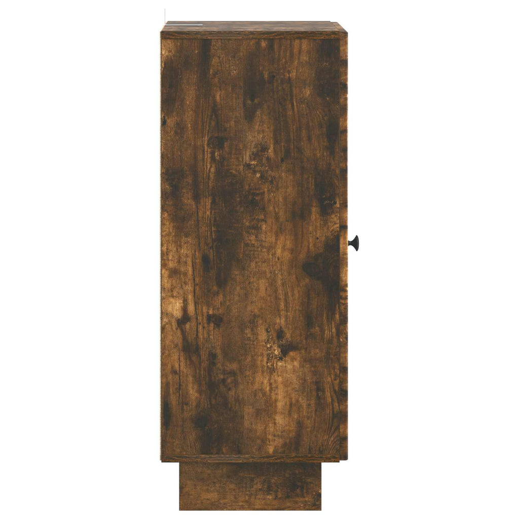 vidaXL Bufet Dąb wędzony 33 x 34,5 x 90 cm Drewno inżynieryjne