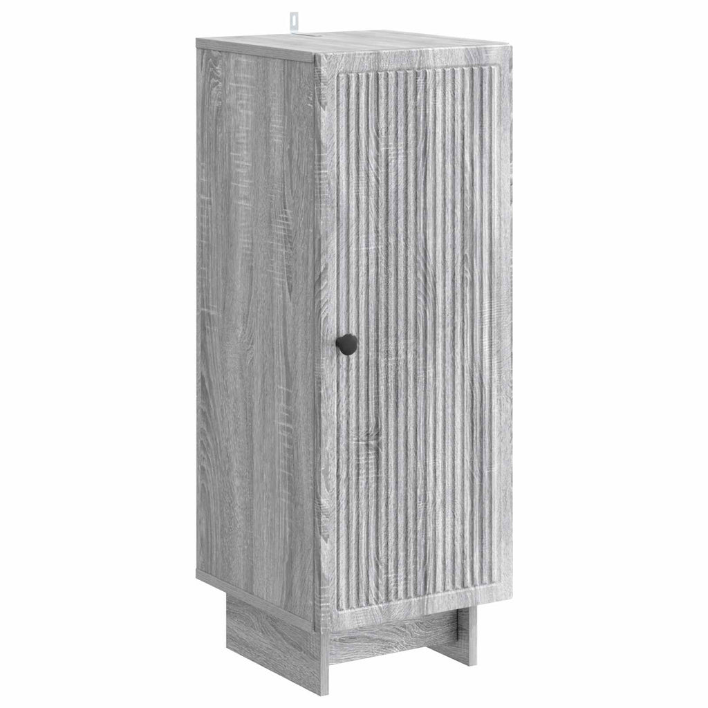 vidaXL Bufet Szary Sonoma 33 x 34,5 x 90 cm Drewno inżynieryjne