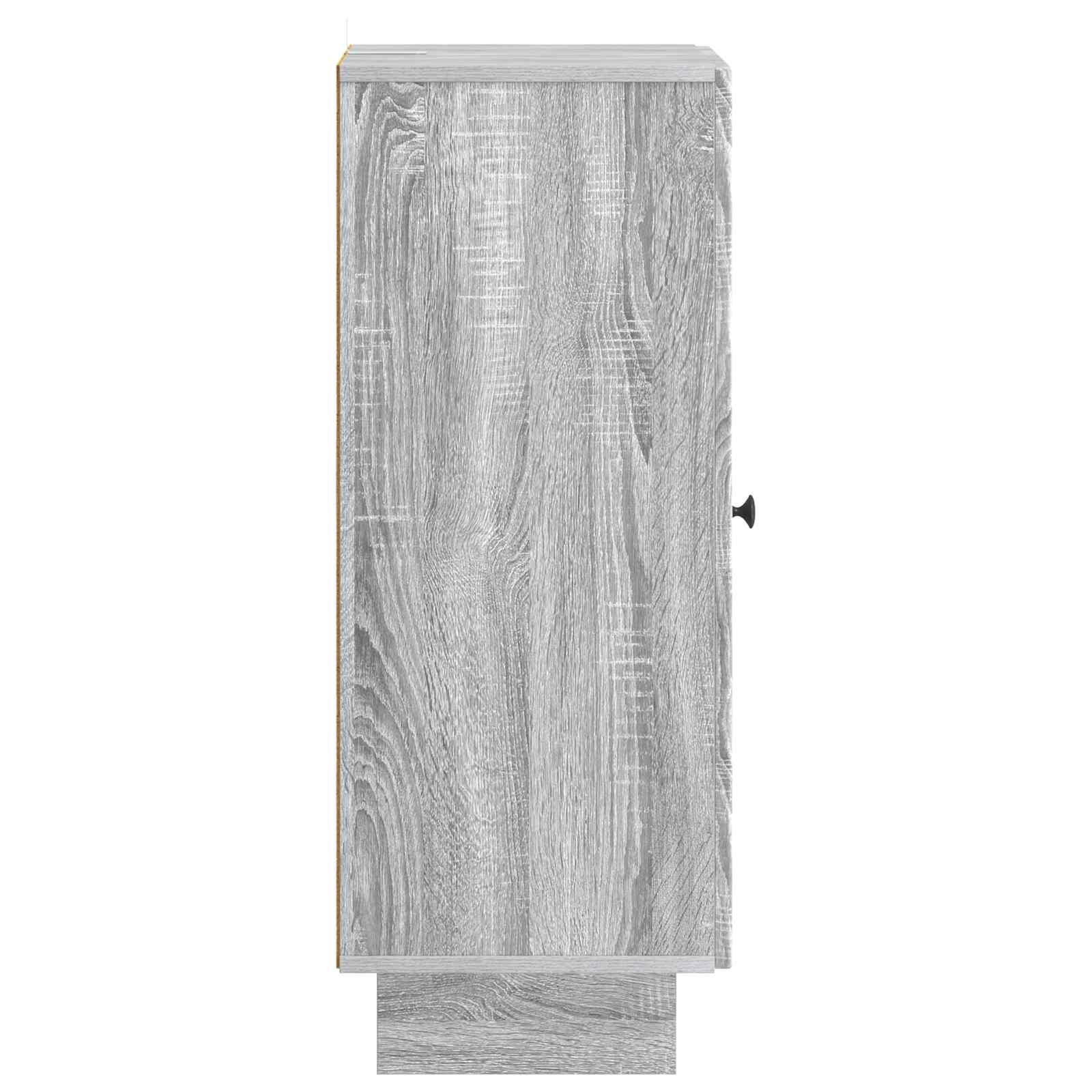 vidaXL Bufet Szary Sonoma 33 x 34,5 x 90 cm Drewno inżynieryjne