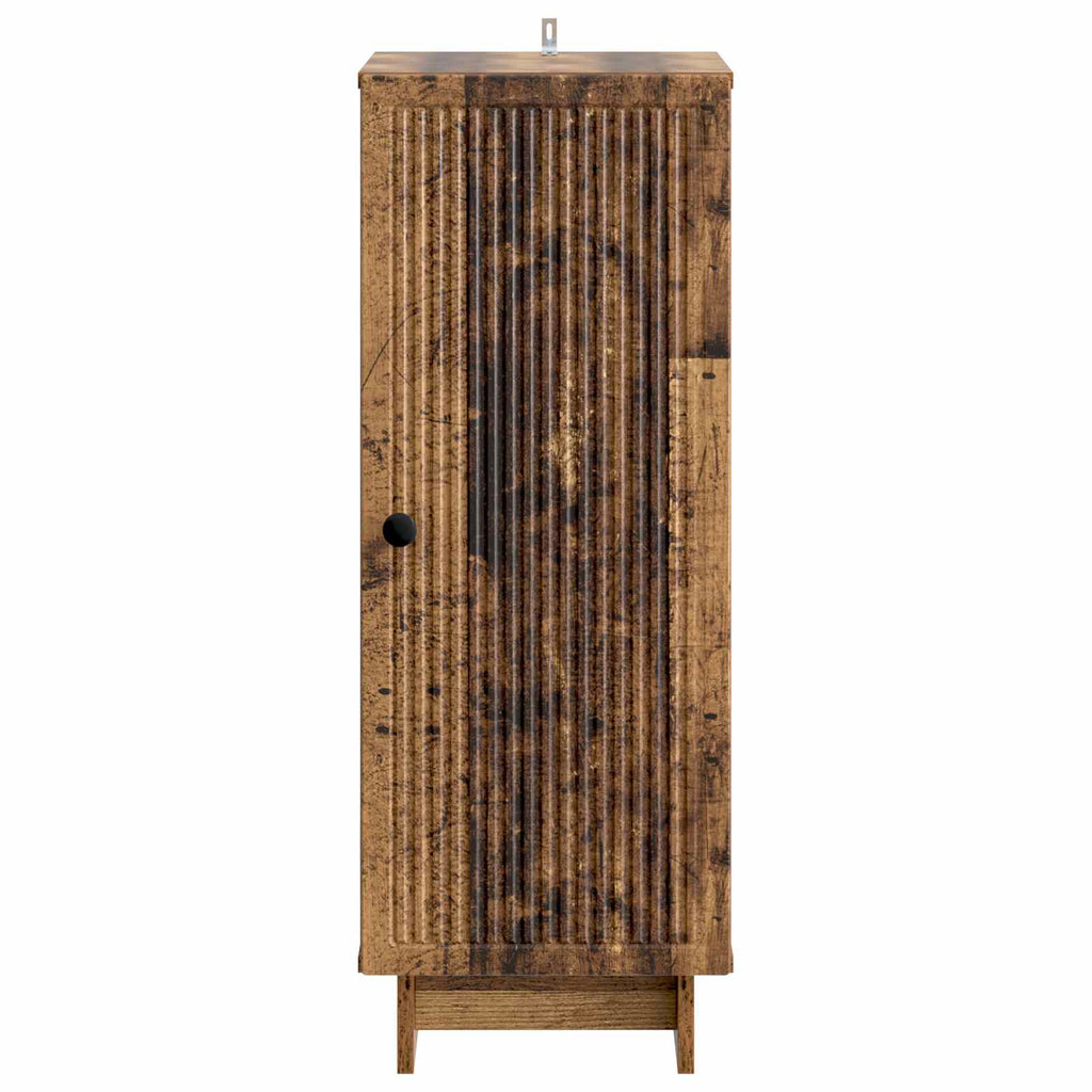 vidaXL Bufet Stare drewno 33 x 34,5 x 90 cm Drewno inżynieryjne