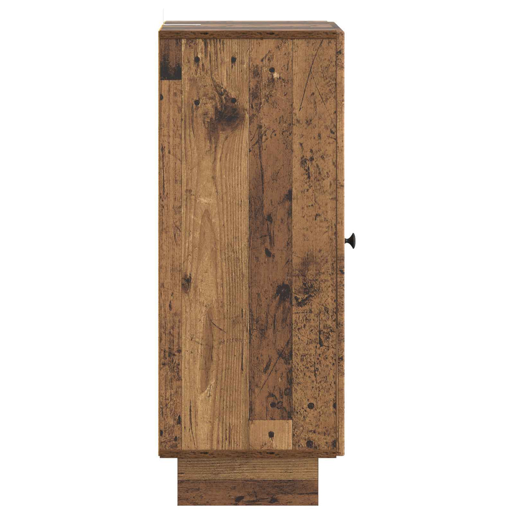 vidaXL Bufet Stare drewno 33 x 34,5 x 90 cm Drewno inżynieryjne