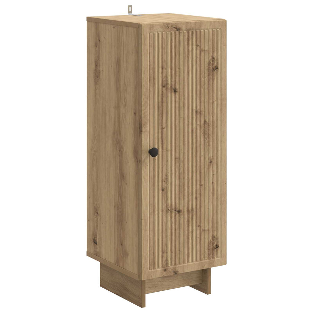 vidaXL Bufet Dąb artisan 33 x 34,5 x 90 cm Drewno inżynieryjne