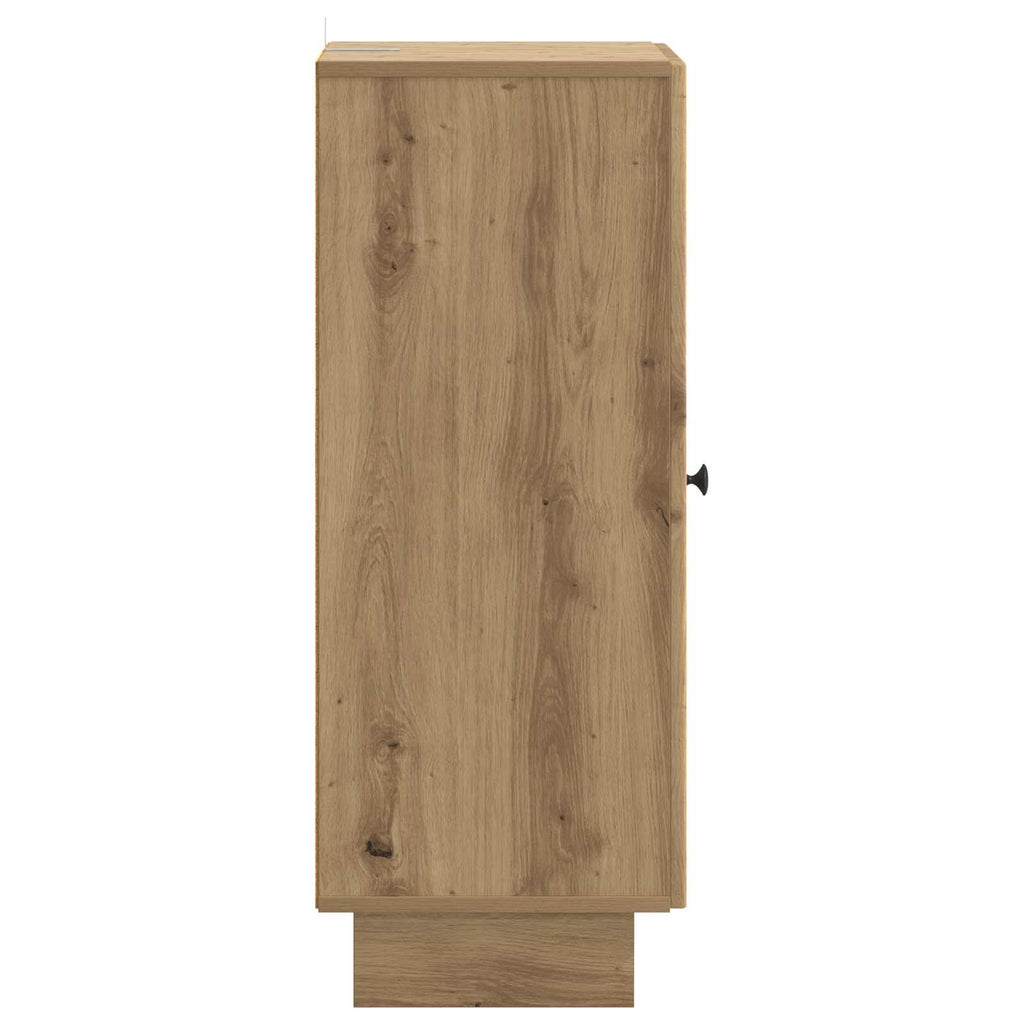 vidaXL Bufet Dąb artisan 33 x 34,5 x 90 cm Drewno inżynieryjne