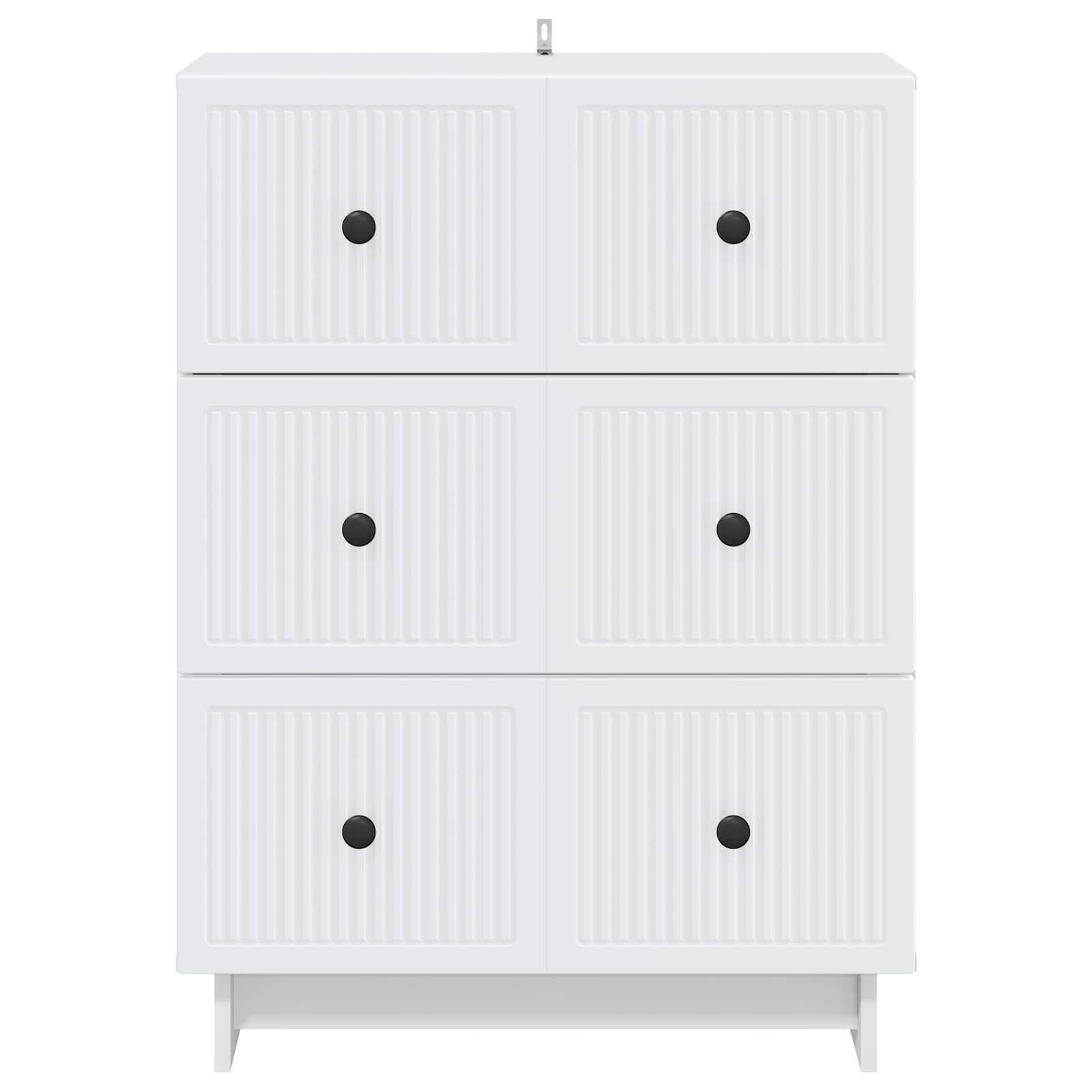 vidaXL Szafka z Szufladami Biały 66 x 34,5 x 90 cm Drewno inżynieryjne