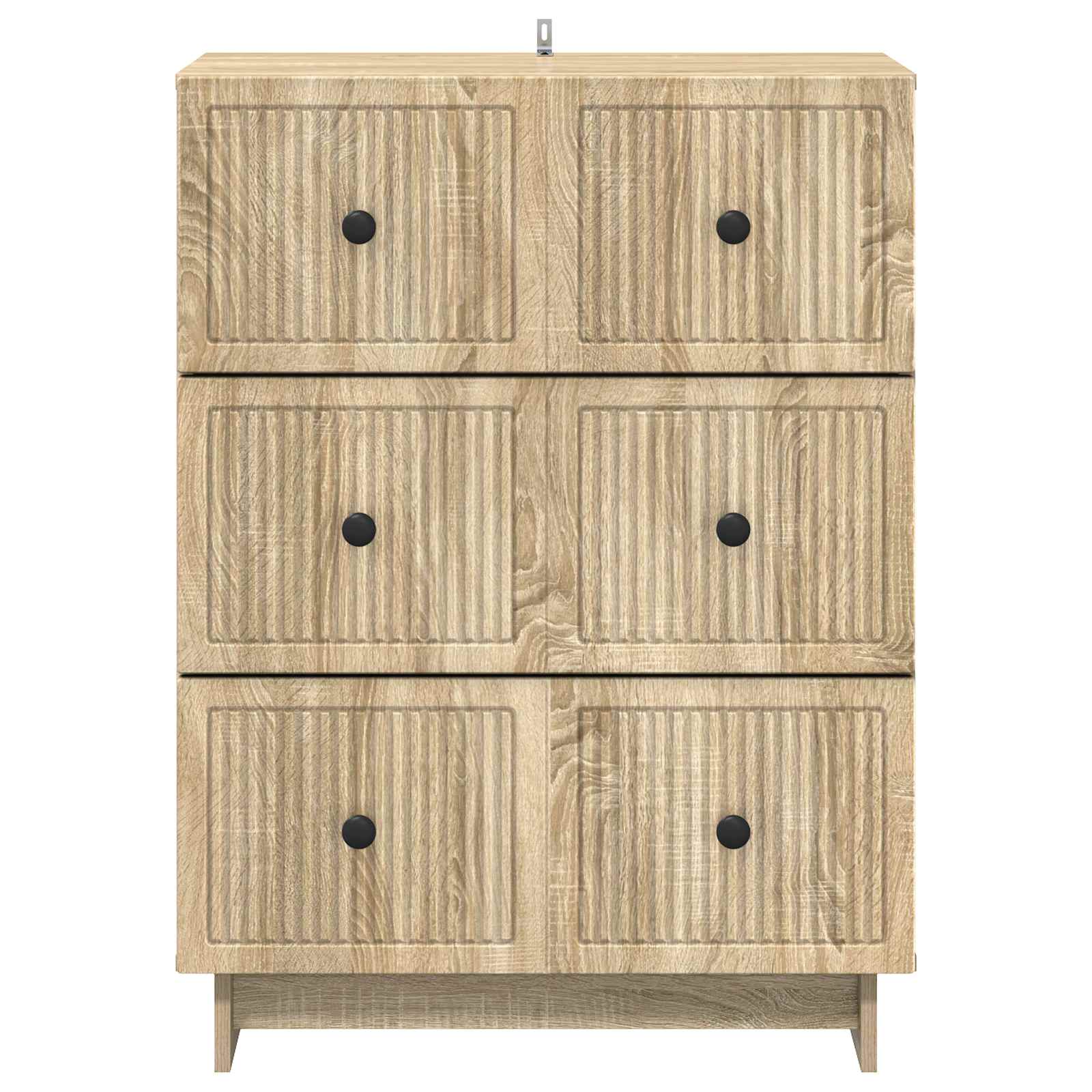 vidaXL Szafka z Szufladami dąb Sonoma 66 x 34,5 x 90 cm