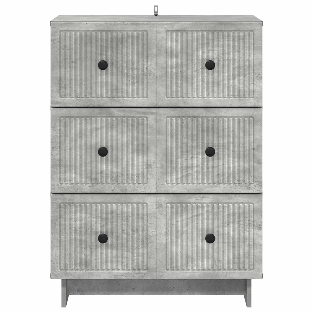 vidaXL Szafka z Szufladami 66 x 34,5 x 90 cm Drewno inżynieryjne