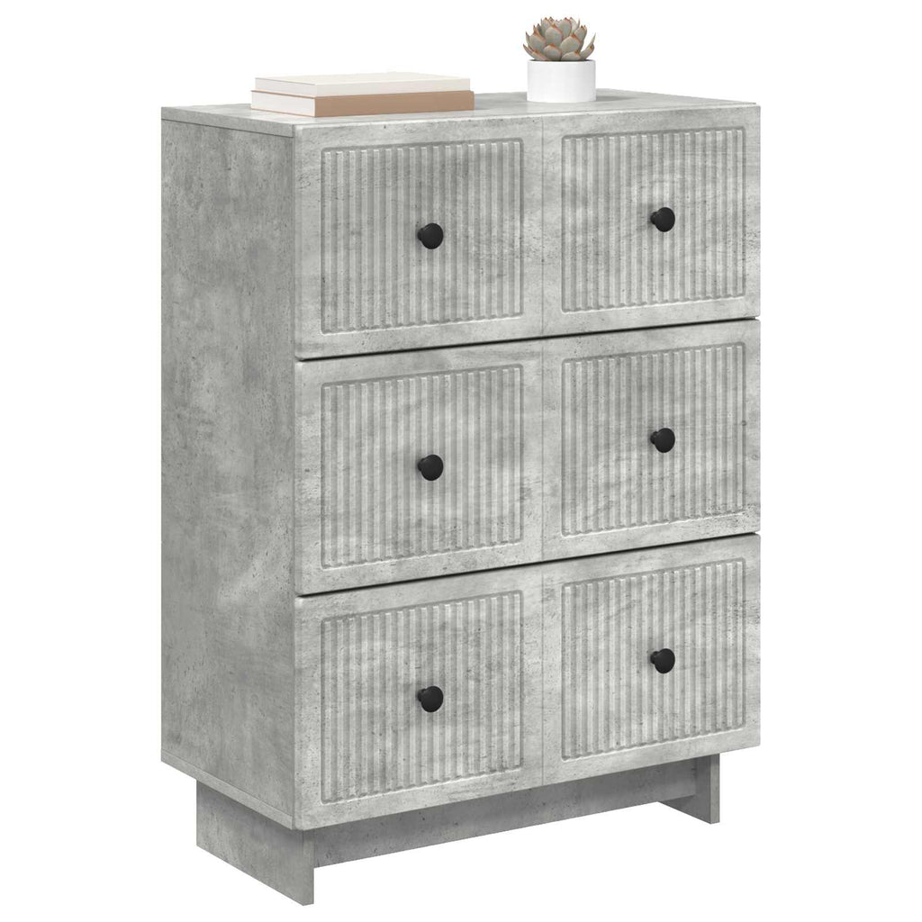 vidaXL Szafka z Szufladami 66 x 34,5 x 90 cm Drewno inżynieryjne