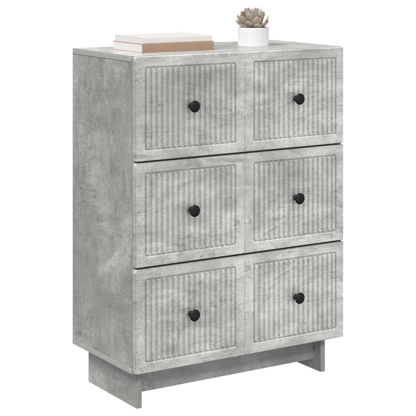 vidaXL Szafka z Szufladami 66 x 34,5 x 90 cm Drewno inżynieryjne