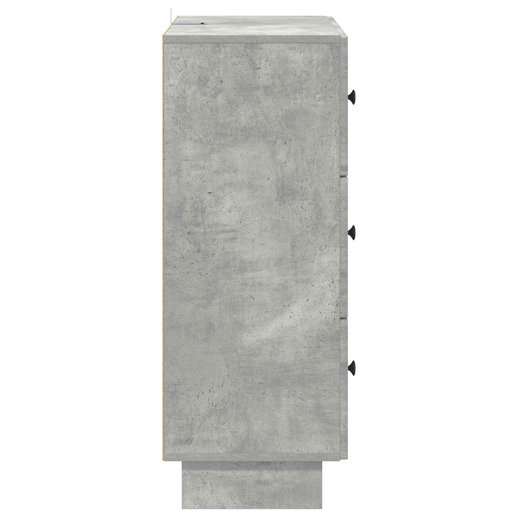 vidaXL Szafka z Szufladami 66 x 34,5 x 90 cm Drewno inżynieryjne