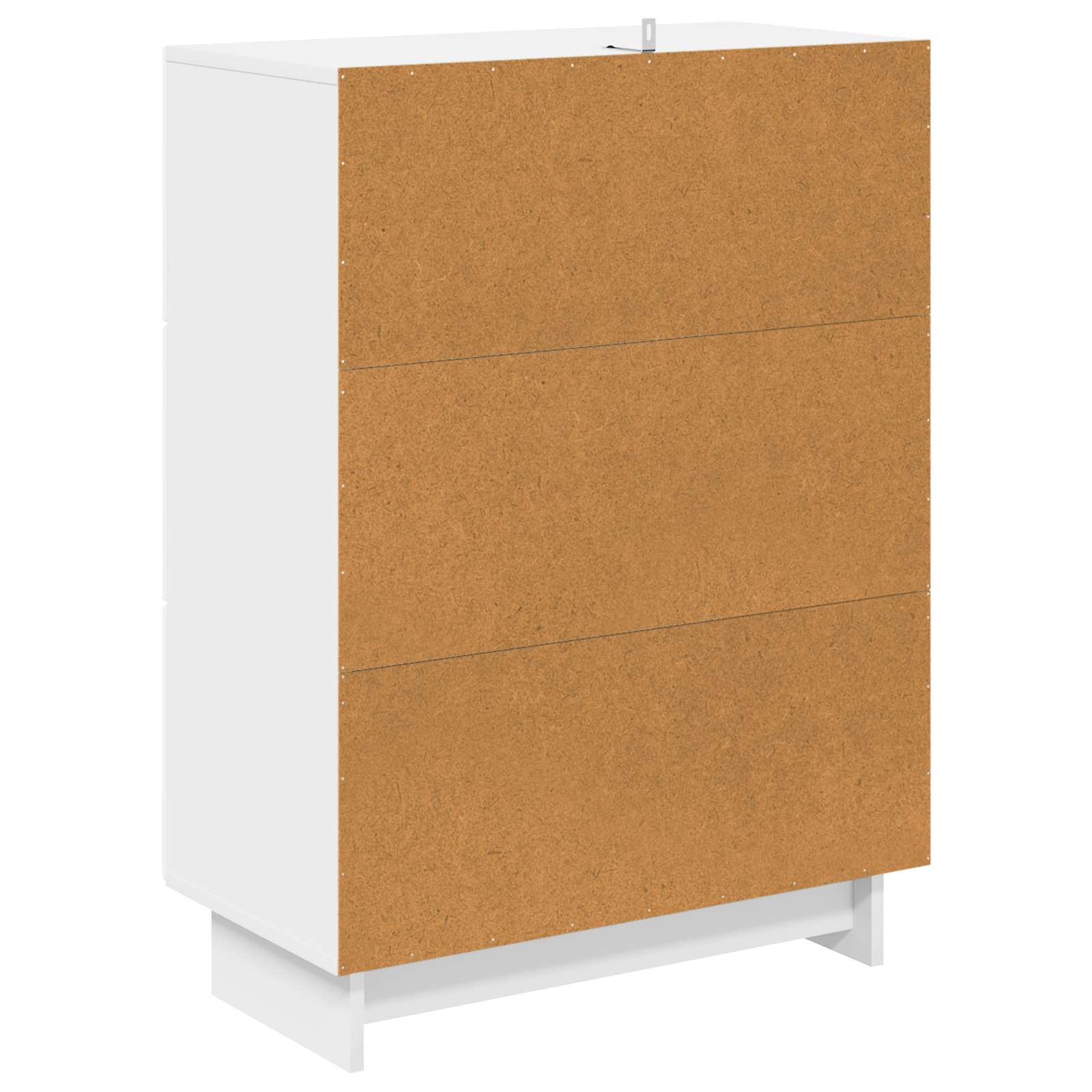vidaXL Szafka z Szufladami Biały wysoki połysk 66 x 34,5 x 90 cm
