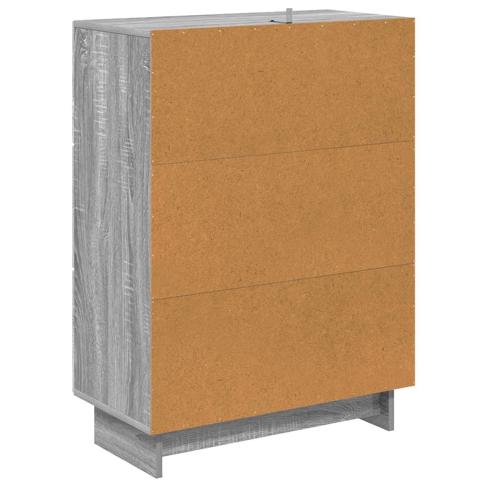 vidaXL Szafka z Szufladami Szary Sonoma 66 x 34,5 x 90 cm
