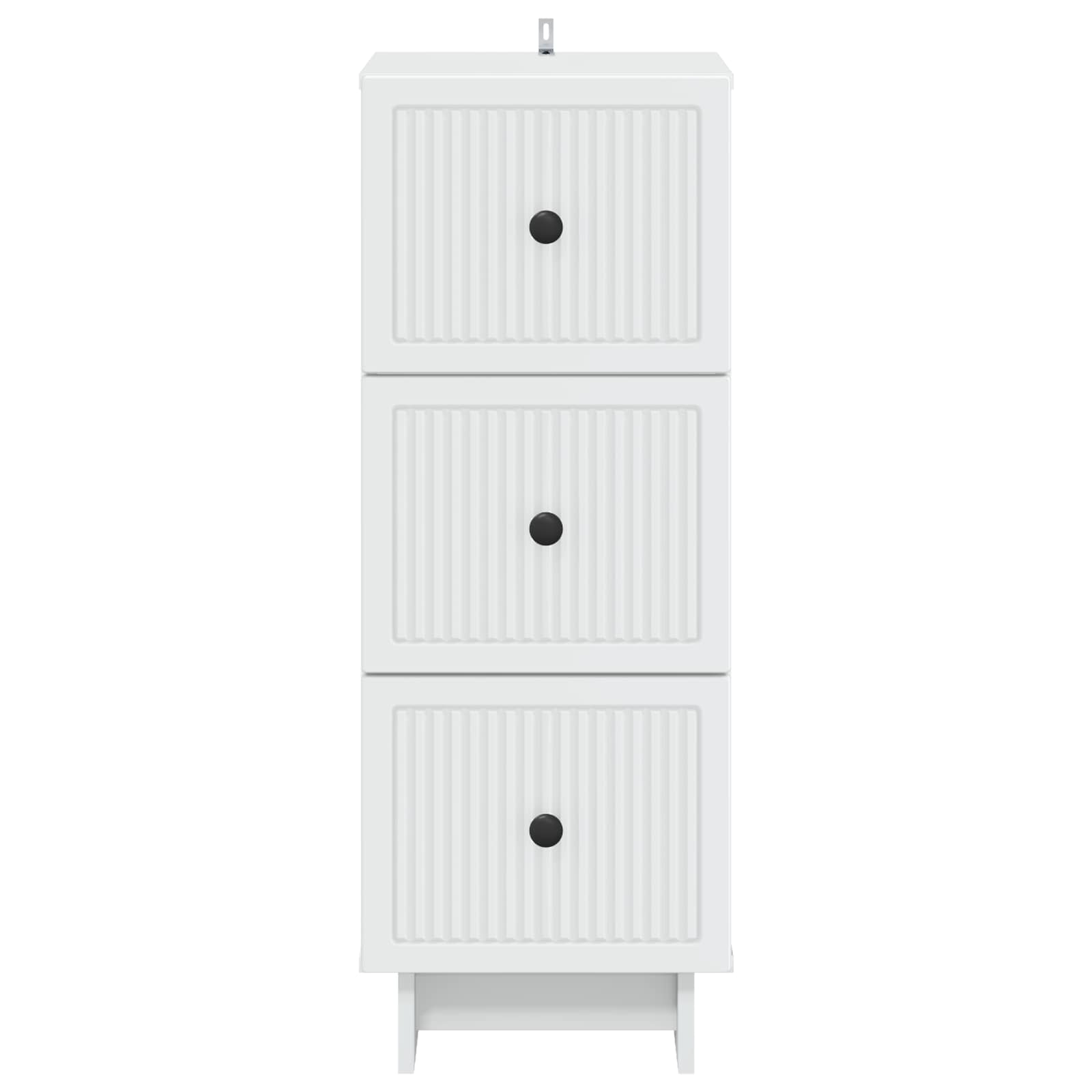 vidaXL Szafka z Szufladami Biały 33 x 34,5 x 90 cm Drewno inżynieryjne