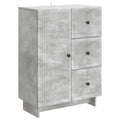 vidaXL Bufet Betonowy szary 66 x 34,5 x 90 cm Drewno inżynieryjne