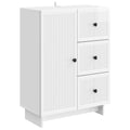 vidaXL Bufet Biały wysoki połysk 66 x 34,5 x 90 cm Drewno inżynieryjne