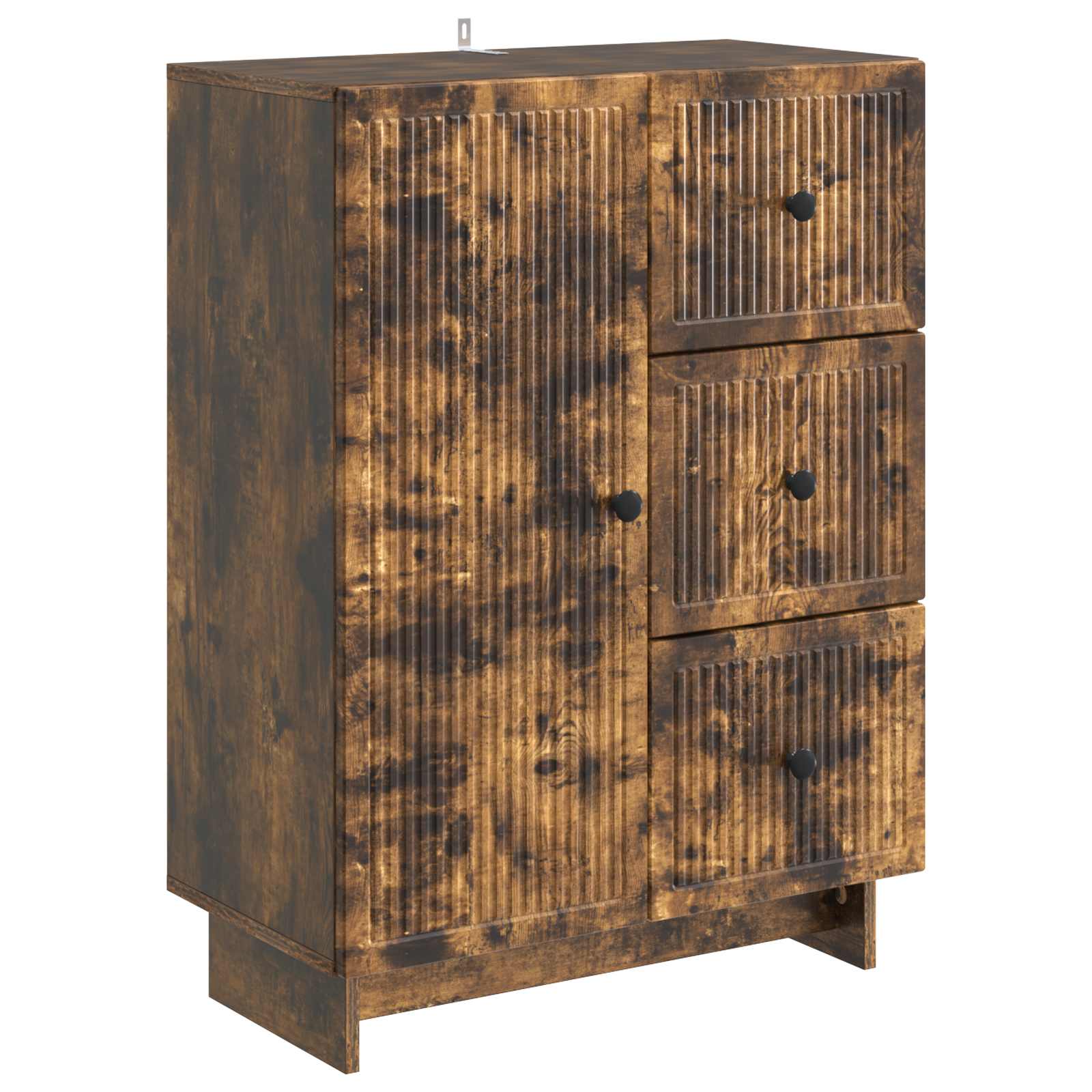 vidaXL Bufet Dąb wędzony 66 x 34,5 x 90 cm Drewno inżynieryjne