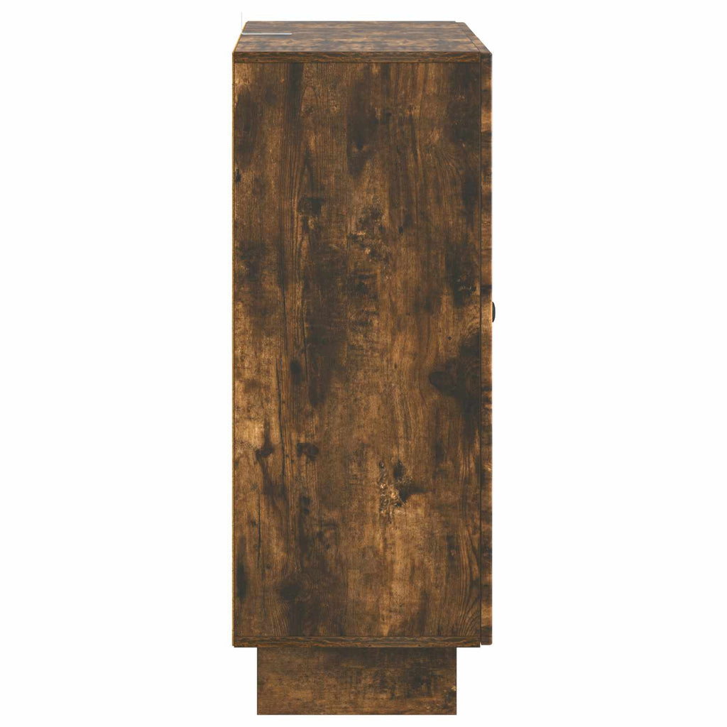vidaXL Bufet Dąb wędzony 66 x 34,5 x 90 cm Drewno inżynieryjne